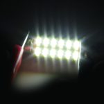 2 Stück DC 12 V 2 W 31 mm 4014 Bicuspid-Anschluss ohne Dekodierung, Auto-Kuppellampe, LED-Leselicht mit 10 LED-Leuchten, 31MM – Bild 5