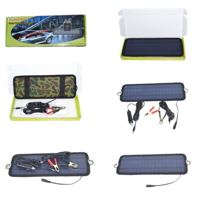 4,5 W tragbares Auto Auto Boot Batterie Batterie Solarzellen Wiederaufladbare Power Batterieladegerät – Bild 7