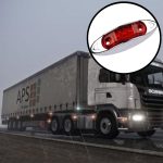 10 PCS DC 10-30V PKW Anhänger Piranha 3-LED Seitenmarkierungsleuchten Glühlampe Lampe, Licht Farbe: Rot