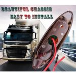 10 PCS DC 10-30V PKW LKW Anhänger Piranha 3-LED Seitenmarkierungsleuchten Glühlampe Lampe, Licht Farbe: Gelb – Bild 4