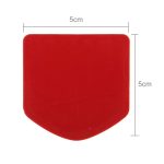 Dekorativer Aufkleber für Autoabzeichen in Schildform aus Metall, Größe: Klein, French Flag, Italy Flag 2, Italy Flag 1 – Bild 3