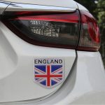 England Flagge Stil Metall Auto Aufkleber