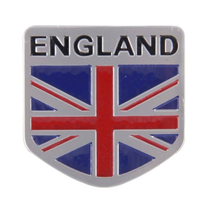 England Flagge Stil Metall Auto Aufkleber – Bild 2