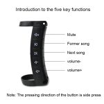 1 Stellen Sie die drahtlose multifunktionale DVD-Navigationsschlüssel-Fernbedienung für die universelle Lenkradsteuerung ein – Bild 3