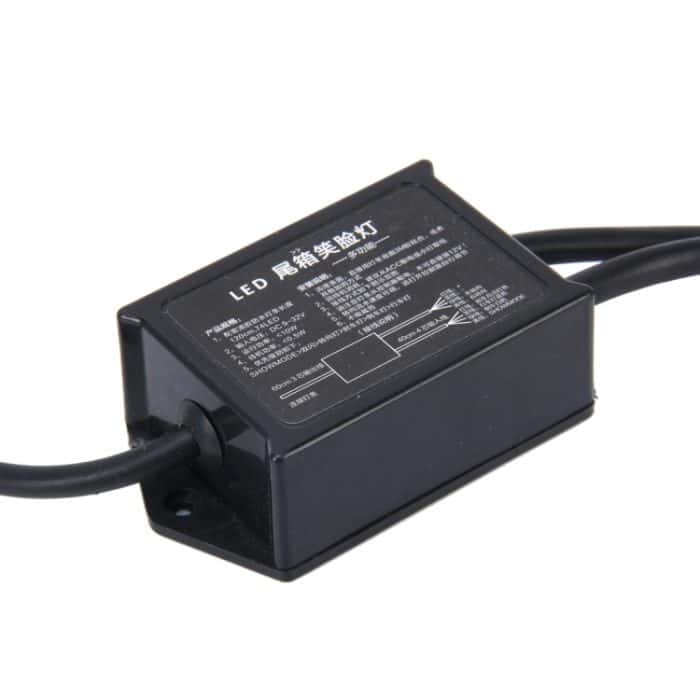 1,5 m Auto Auto wasserdicht Universal hinten bunt fließend Licht Rücklichter Rotlicht Bremslicht Gelb Licht Blinker Licht LED Lampe Streifen Heckdekoration, DC 9-36V – Bild 3