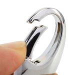 Auto-Schlüsselhalter aus Metall mit zwei Ringen, Key Holder With Two Rings(Black), Key Holder With Two Rings(Brown) – Bild 4