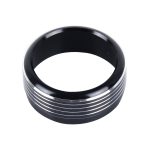 3 Stück Auto-Aluminium-Klimaanlagenknopfgehäuse für Subaru, For Subaru(Black), For Subaru(Gold), For Subaru(Blue), For Subaru(Red), For Subaru(Silver) – Bild 2