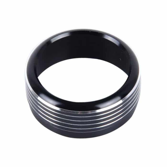 3 Stück Auto-Aluminium-Klimaanlagenknopfgehäuse für Subaru, For Subaru(Black), For Subaru(Gold), For Subaru(Blue), For Subaru(Red), For Subaru(Silver) – Bild 2