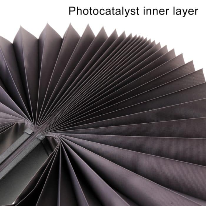 Auto einziehbare Windschutzscheibe Sonnenschutz Block Sonnenschutz Abdeckung für Solar UV Protect, Größe: 80cm – Bild 4