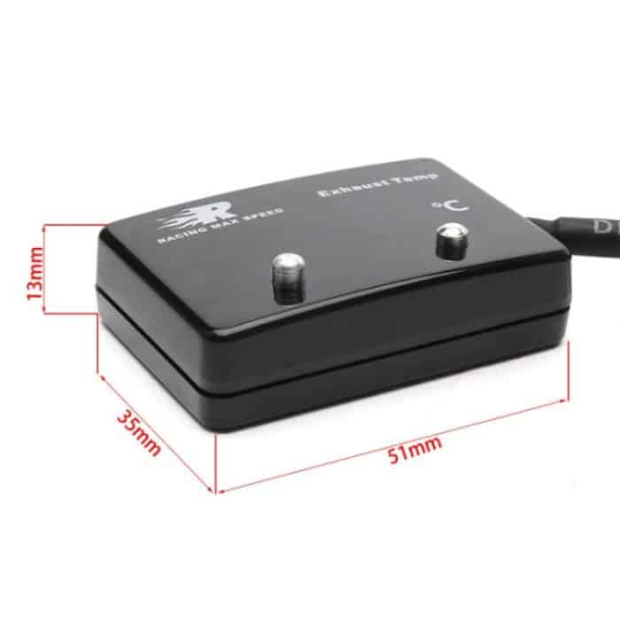 CNSPEED Auto-Endgas-Digitalanzeige-Thermometer mit Sensor P-ETM-01, Car Tail Gas Digital Display Thermometer – Bild 4