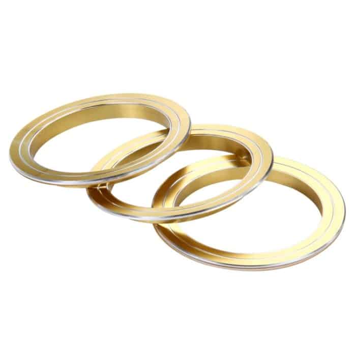 3-teiliges Auto-Aluminium-Klimaanlagenknopfgehäuse für ATENZA, For ATENZA(Gold), For ATENZA(Blue), For ATENZA(Red), For ATENZA(Silver) – Bild 2