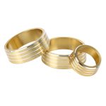 3 Stück Auto-Aluminium-Klimaanlagenknopfgehäuse für Honda, For Honda(Gold), For Honda(Blue), For Honda(Red) – Bild 2