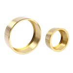 3 Stück Auto-Aluminium-Klimaanlagenknopfgehäuse für Honda, For Honda(Gold), For Honda(Blue), For Honda(Red) – Bild 3