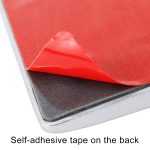 Universeller dekorativer VIP-Metallaufkleber mit Frankreich-Flagge in rechteckiger Form für das Auto, France Flag (Gold), France Flag (Silver) – Bild 4