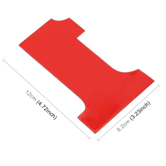 Universal Car UK Flagge Nummer 1 Form Metall dekorative Aufkleber – Bild 3