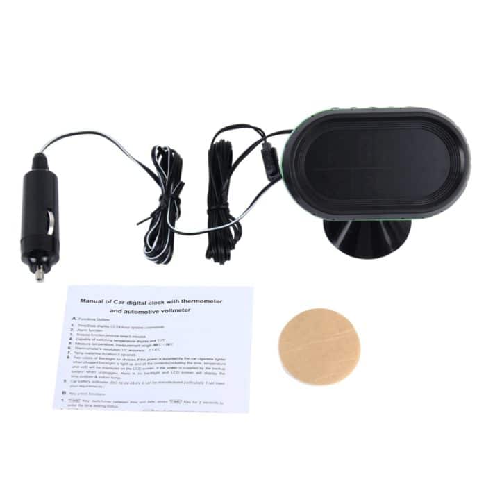 VST-7009V 4-in-1-Digital-Autothermometer-Spannungsmesser Leuchtender Uhrentester Detektor LCD-Monitor Hintergrundbeleuchtung – Bild 5