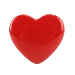 Herzförmiger dekorativer Aufkleber für Auto-Metallkarosserie, Heart Shape (Red), Heart Shape (Silver) – Bild 2