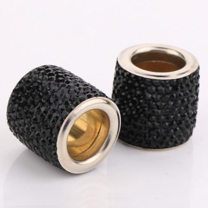 4 Stück Auto-Kristall-Kopfkissen, modifizierte Dekoration – Bild 2