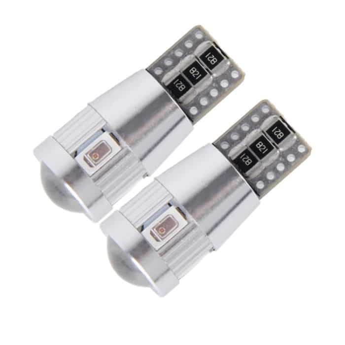 2 Stück T10 3 W 6 SMD-5630 LEDs fehlerfreie Canbus-Auto-Umrissleuchte, DC 12 V, 6 SMD-5630 LEDs – Bild 2