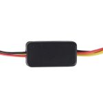 2 PCS 2,5 Zoll 3 W Weißlicht + Gelblicht Auto Angel Eyes Light, DC 12 V Kabellänge: 50 cm – Bild 5