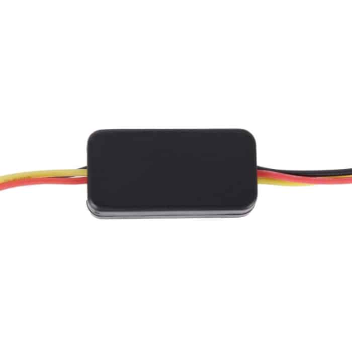 2 PCS 3 Zoll 6W Weißes Licht + Gelbes Licht Auto Angel Eyes Light, DC 12V Kabellänge: 50 cm – Bild 5