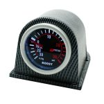 52mm 12V Universal Car Modified LED Weißlicht Turbo Boost Gauge