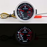52mm 12V Universal Car Modified LED Weißlicht Turbo Boost Gauge – Bild 7