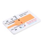 2 Stück 0–20 mm Kunststoff-Profilplan-Refinding-Runden Refining Outcome Exists Tread Tablets Kunststoff-Reifenprofil-Tiefenmesser, Plastic Tire Tread Depth Gauge, Plastic Tire Tread Depth Gauge(Blue) – Bild 2