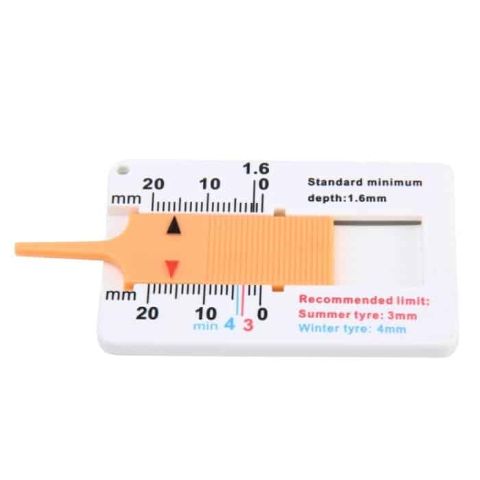 2 Stück 0–20 mm Kunststoff-Profilplan-Refinding-Runden Refining Outcome Exists Tread Tablets Kunststoff-Reifenprofil-Tiefenmesser, Plastic Tire Tread Depth Gauge, Plastic Tire Tread Depth Gauge(Blue) – Bild 5