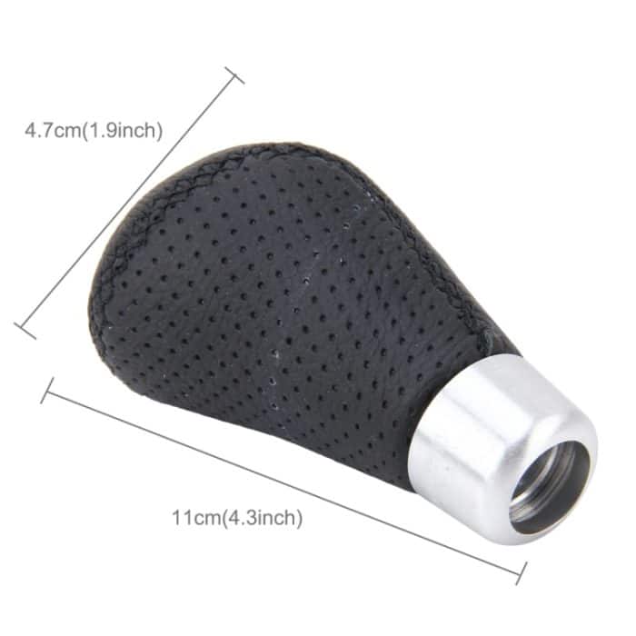 Universeller 5-Gang-Schaltknauf, manueller Schaltknauf, Stickkopf, passend für alle Autos – Bild 3