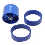 Auto Edelstahl Universal Supercharger F1-Z Einseitige Turbine Lufteinlass Kraftstoffsparer Turbo Turbo Ladegerät Lüfter Set Kit – Bild 5