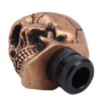 Universal Skull Head Shape Manuelle oder automatische Schaltknauf Fit für alle Autos – Bild 4