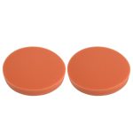 2 PCS Car Wax Sponge Runder Schwamm mit hoher Dichte Wachsschwamm ， Größe: 18,5 x 18,5 cm – Bild 2