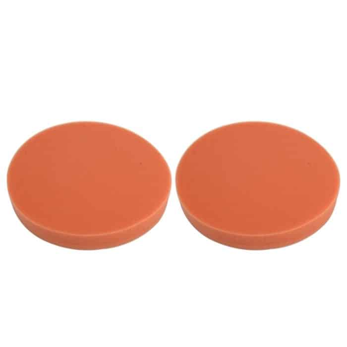 2 PCS Car Wax Sponge Runder Schwamm mit hoher Dichte Wachsschwamm ， Größe: 18,5 x 18,5 cm – Bild 2