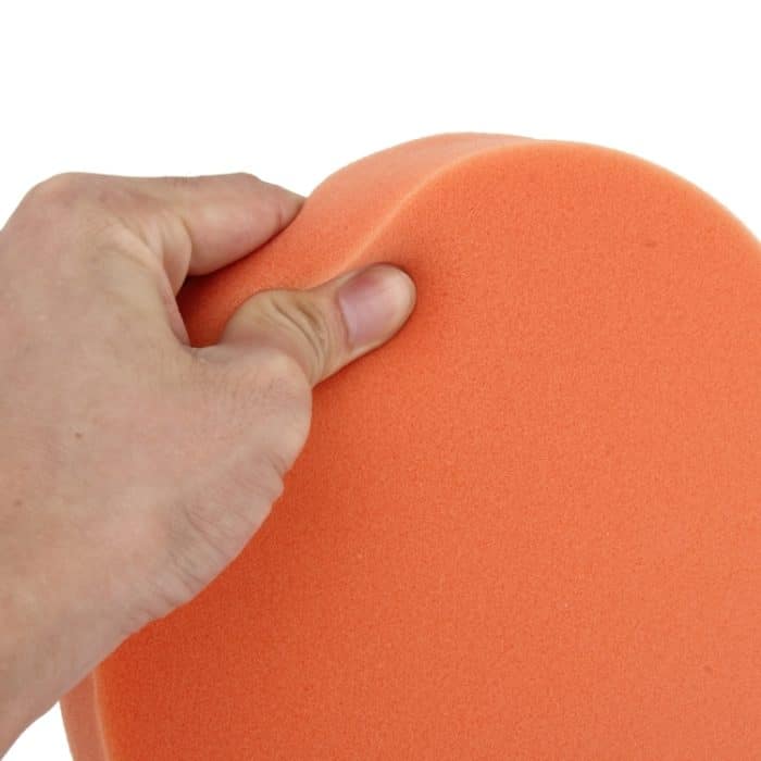 2 PCS Car Wax Sponge Runder Schwamm mit hoher Dichte Wachsschwamm ， Größe: 18,5 x 18,5 cm – Bild 4