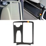 Auto Deutsche Flagge Kohlefaser Linksantrieb Getriebe Position Panel Dekorativer Aufkleber für Mercedes-Benz W204 2007-2013 / W212 2010-2012