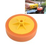 Polierscheibe Autopoliermaschine Spezieller Schwamm Radwachs Polierschwamm Dekontaminationsschwamm, Schraubenlochdurchmesser: 16 mm