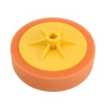 Polierscheibe Autopoliermaschine Spezieller Schwamm Radwachs Polierschwamm Dekontaminationsschwamm, Schraubenlochdurchmesser: 16 mm – Bild 2