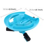 Automatische rotierende Düse für den Garten Automatische 360-Grad-Sprinkler-Garten-Rasenbewässerungsdüse, anwendbar für 3/4-Zoll-Wasserleitungen (blau) – Bild 3