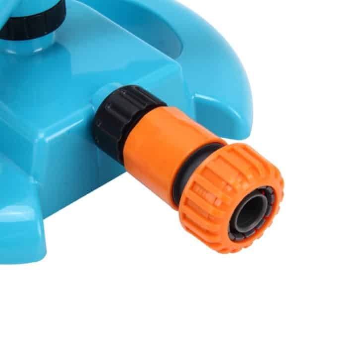Automatische rotierende Düse für den Garten Automatische 360-Grad-Sprinkler-Garten-Rasenbewässerungsdüse, anwendbar für 3/4-Zoll-Wasserleitungen (blau) – Bild 4