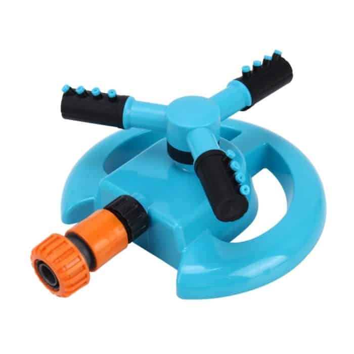Automatische rotierende Düse für den Garten Automatische 360-Grad-Sprinkler-Garten-Rasenbewässerungsdüse, anwendbar für 3/4-Zoll-Wasserleitungen (blau) – Bild 6
