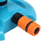 Automatische rotierende Düse für den Garten Automatische 360-Grad-Sprinkler-Garten-Rasenbewässerungsdüse, anwendbar für 1/2-Zoll-Wasserleitungen (blau) – Bild 4