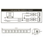 1 Paar DC9-16V 2W 120LM 7000K 8 SMD-5050-LEDs Rundauto DRL & Blinker – Bild 4