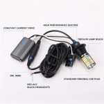 T20 / 7740 DC12V 3.7W 81 SMD-3030-LEDs Dreifarbiges Auto DRL & Blinker, Länge: 2m – Bild 7