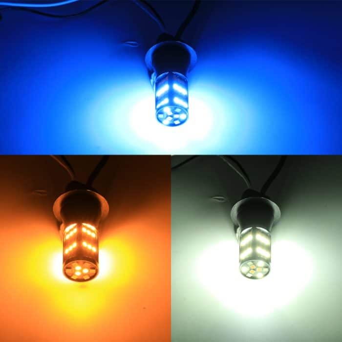 T20 / 7740 DC12V 3.7W 81 SMD-3030-LEDs Dreifarbiges Auto DRL & Blinker, Länge: 2m – Bild 8