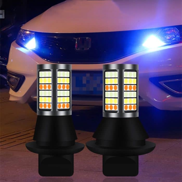 T20 / 7740 DC12V 3.7W 81 SMD-3030-LEDs Dreifarbiges Auto DRL & Blinker, Länge: 2m – Bild 10