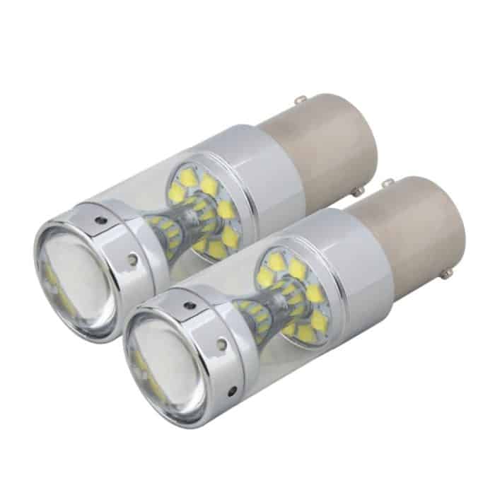 2 Stück 1157/BAY15D 60 W Auto-Bremslicht mit 12 CREE XB-D-Lampen, DC 12 V, 1157 – Bild 2