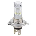 2 Stück H4 60 W 1200 LM 6000 K Auto-Nebelscheinwerfer mit 12 CREE XB-D LED-Lampen, DC 12 V, H4 – Bild 4