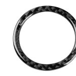 Auto Kohlefaser Lufteinlassring + Zwischenluftauslass + Seitenluftauslassplatte Dekorativer Aufkleber für Mercedes-Benz W204 2007-2010 – Bild 4