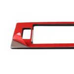 Auto Kohlefaser Lufteinlassring + Zwischenluftauslass + Seitenluftauslassplatte Dekorativer Aufkleber für Mercedes-Benz W204 2007-2010 – Bild 5